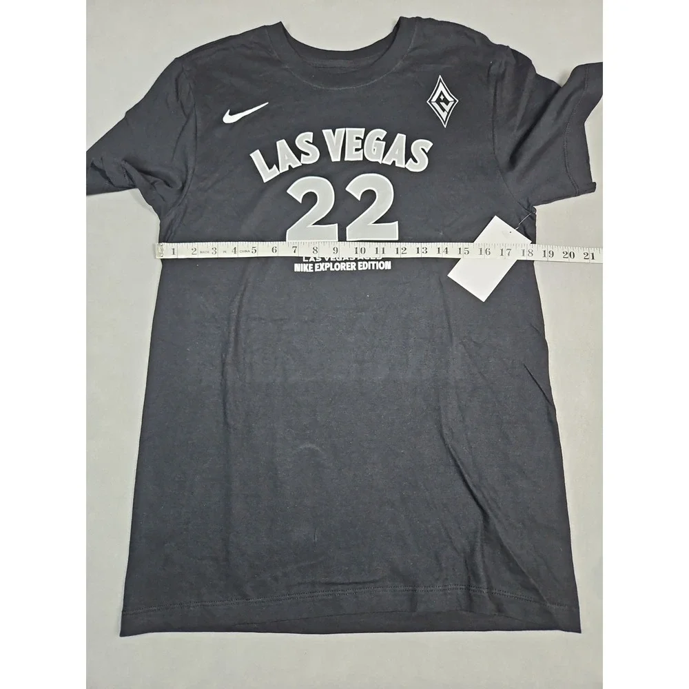 Nike Mens Las Vegas Aces A'ja Wilson 22 WNBA‎ T Shirt Size Small NWT